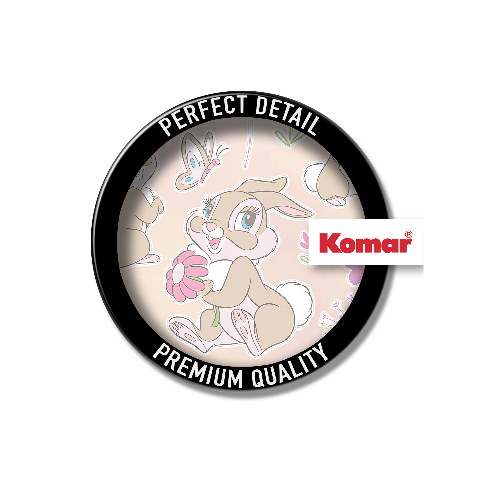 Komar  Wandtattoo Little Miss Bunny 50x70 cm Bild 3