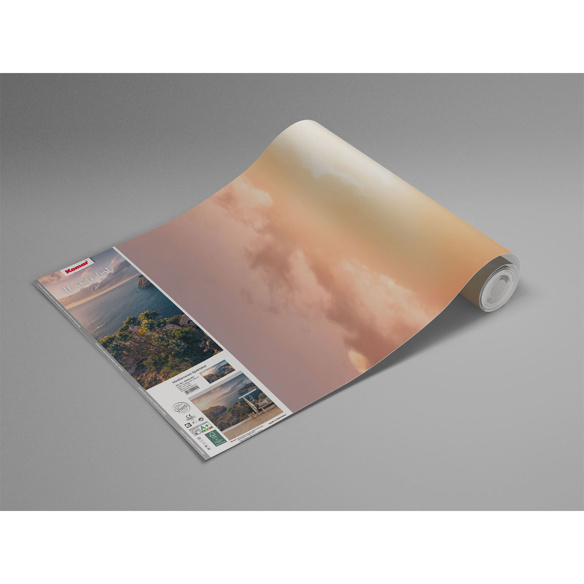 Komar  Vlies Fototapete Mediterranes Spektakel 450x280 cm Bild 3