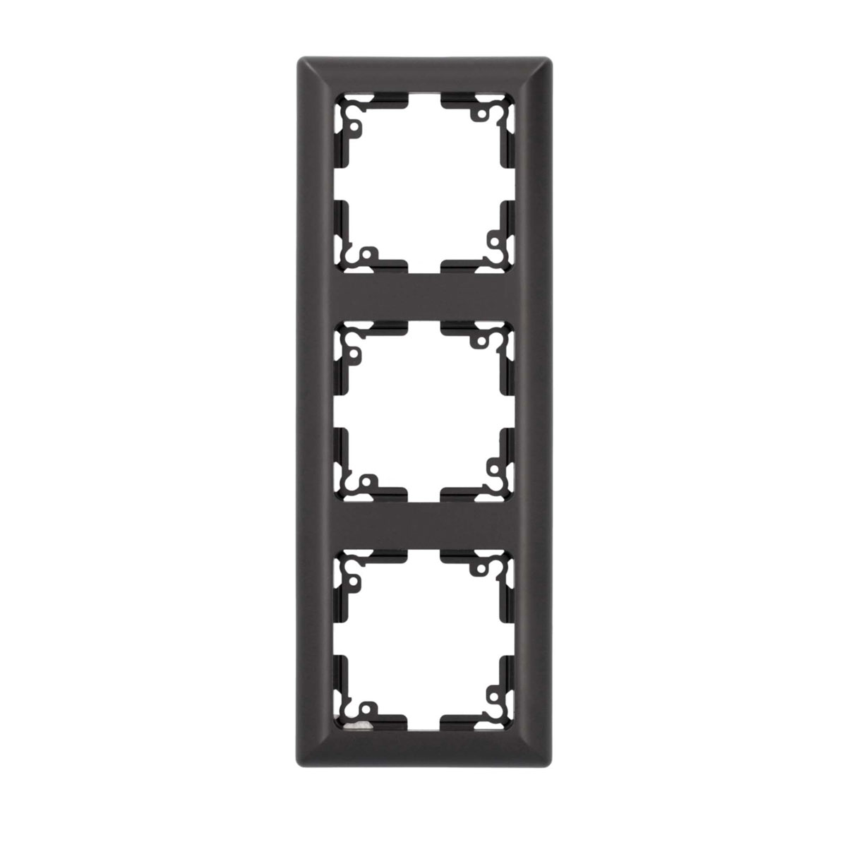 Flector Abdeckrahmen anthrazit 3-fach