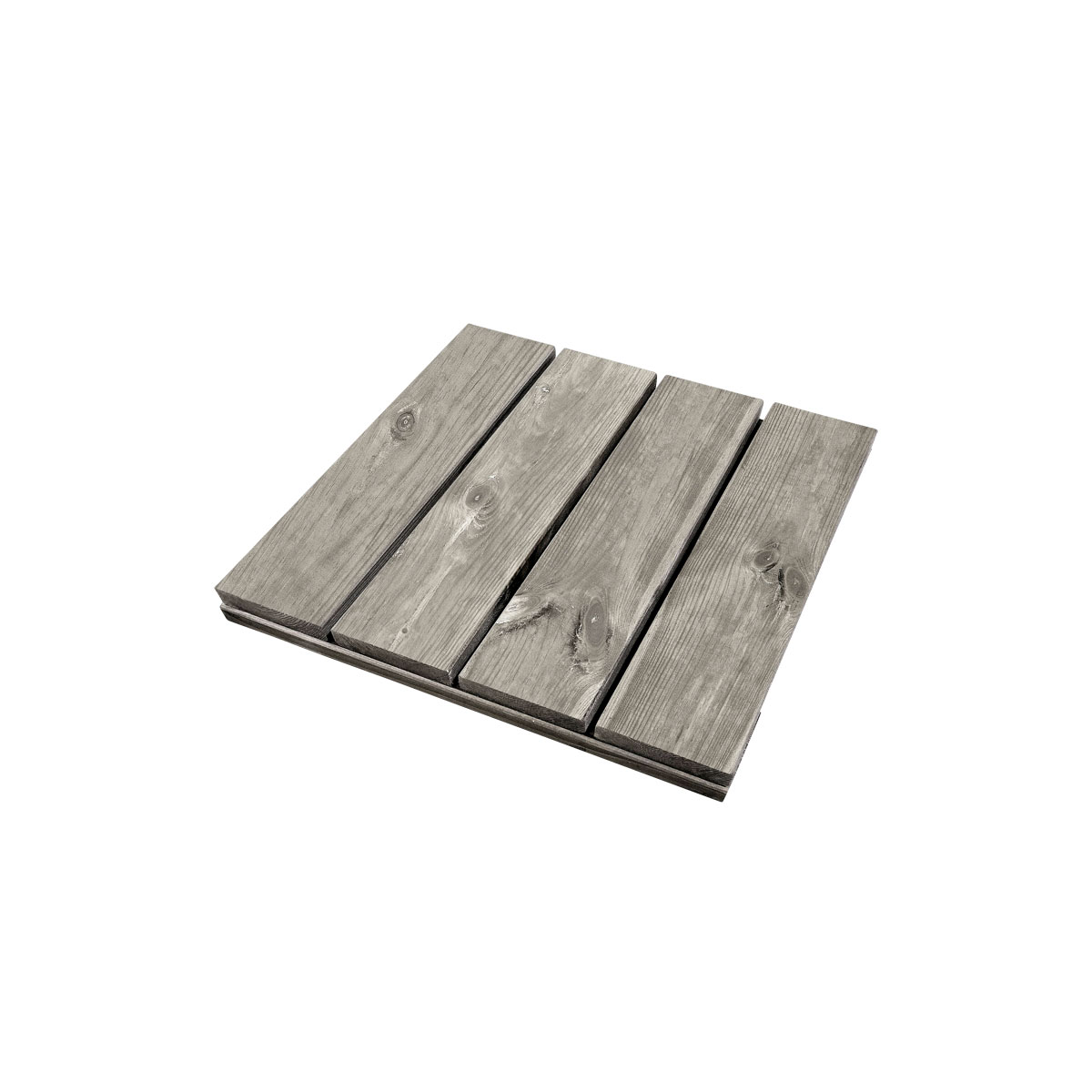 Rettenmeier Holzfliese Kiefer grau 50 x 50 cm Bild 2