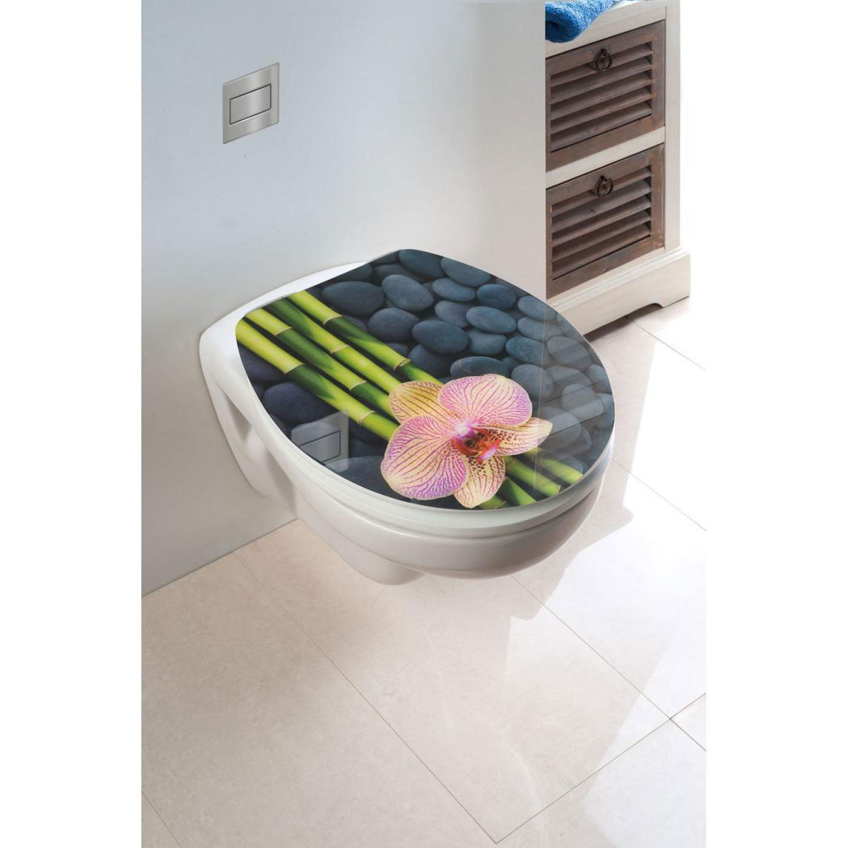 Wenko Premium WC-Sitz Spa antibakteriell mit Absenkautomatik Bild 7