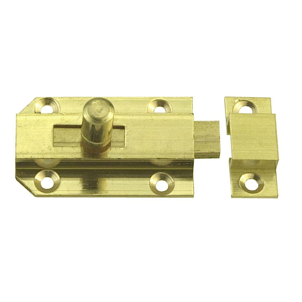 Connex Profilriegel gerade 2,5 x 8 cm Messing