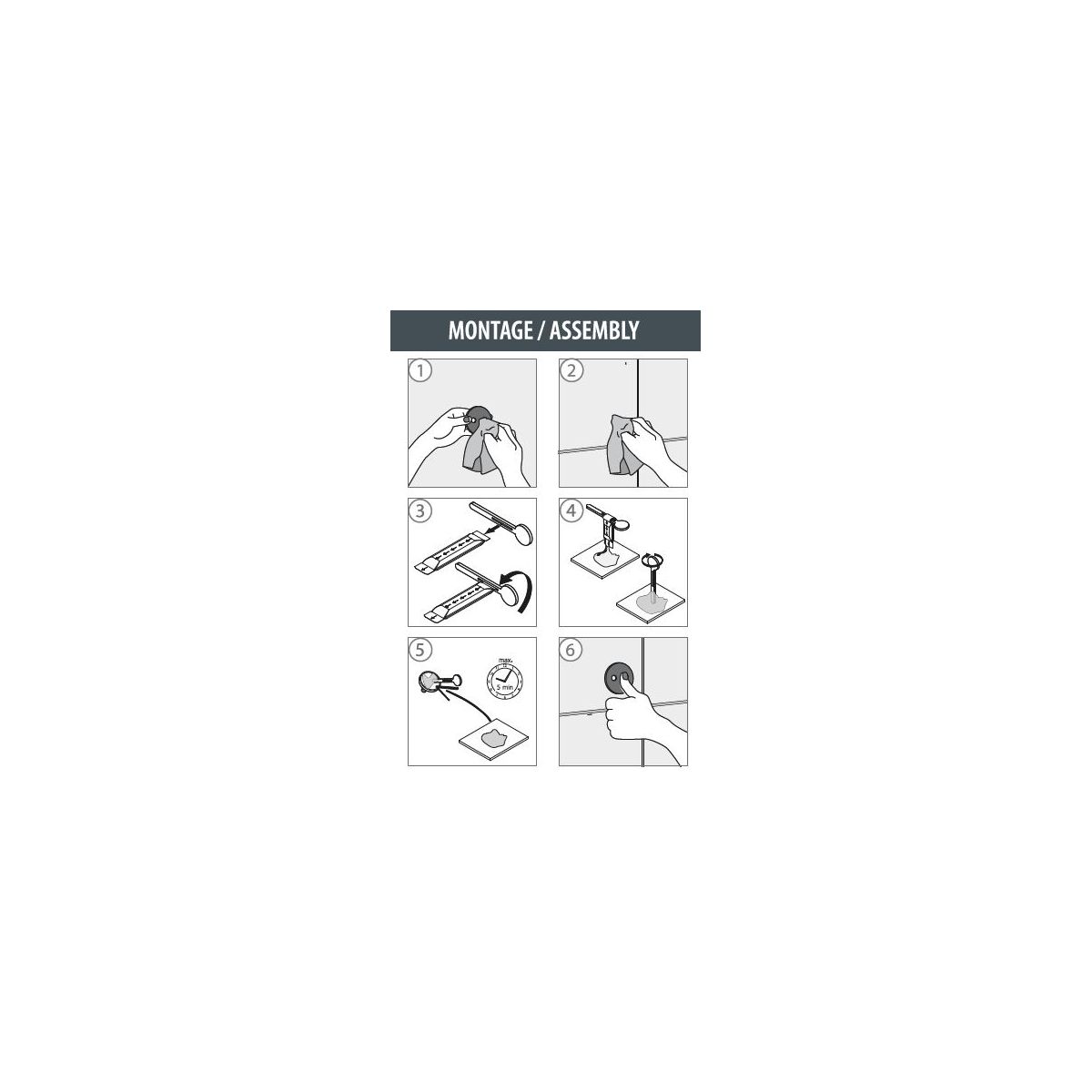 Fackelmann Klebesystem für Accessoires NEW YORK Bild 3