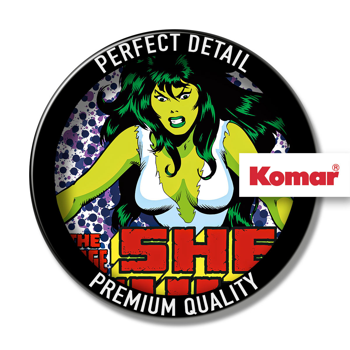 Komar  Wandtattoo She-Hulk Comic Classic 50x70 cm Bild 3