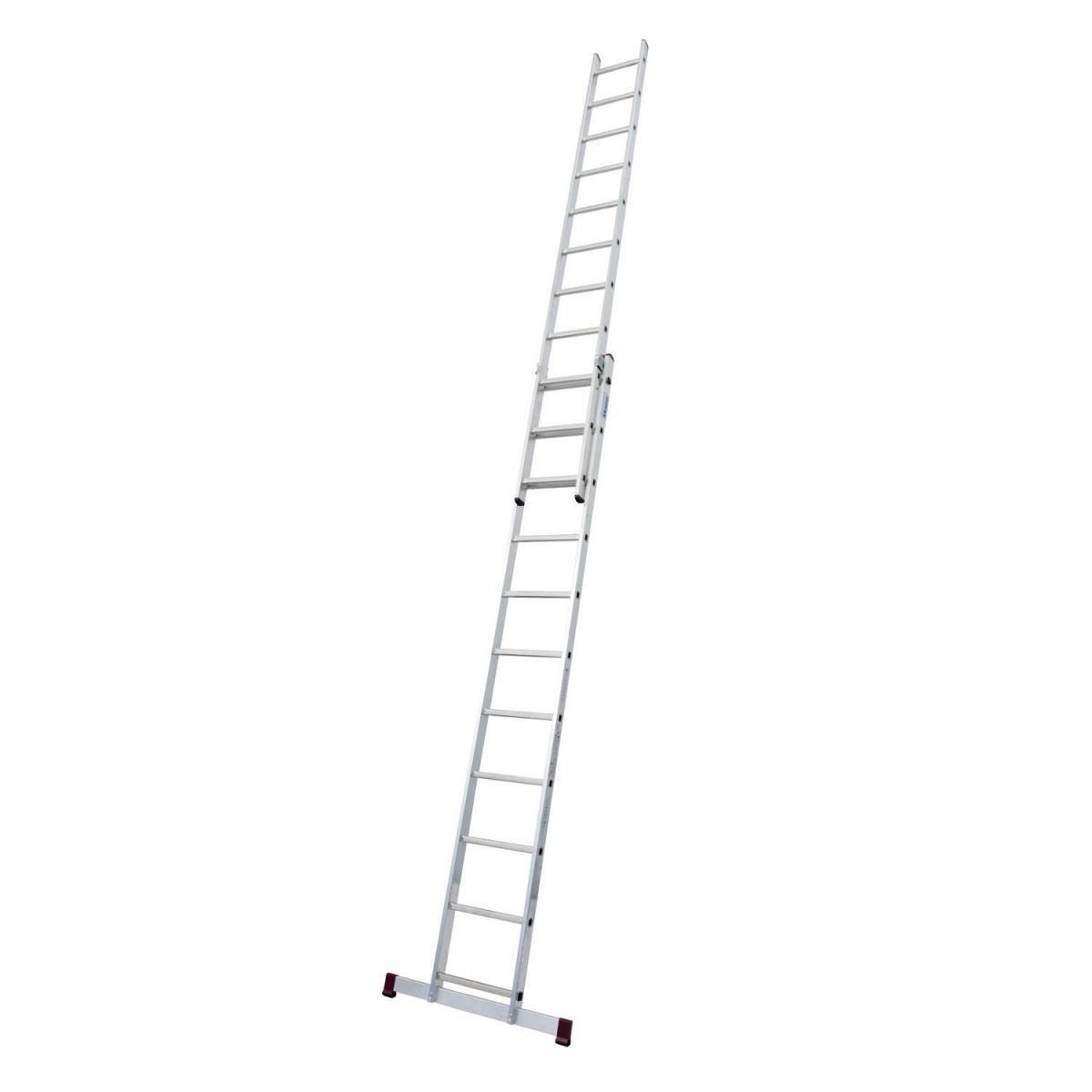 Krause CORDA Schiebeleiter 2 x 11 Sprossen