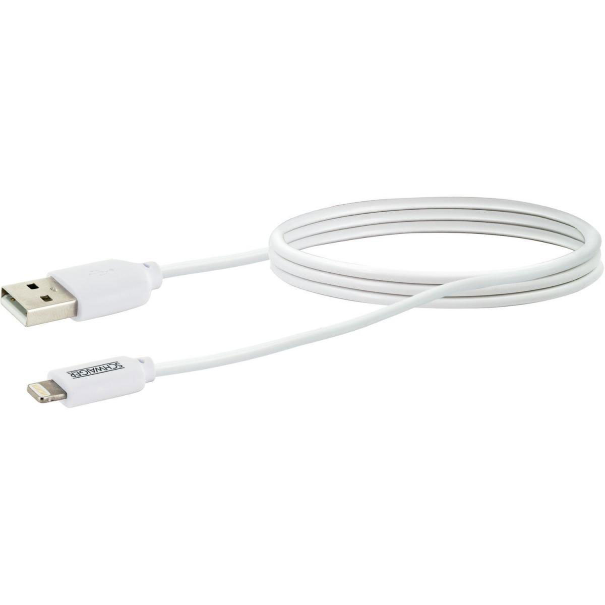 Schwaiger Apple Lightning Ladekabel 2 m