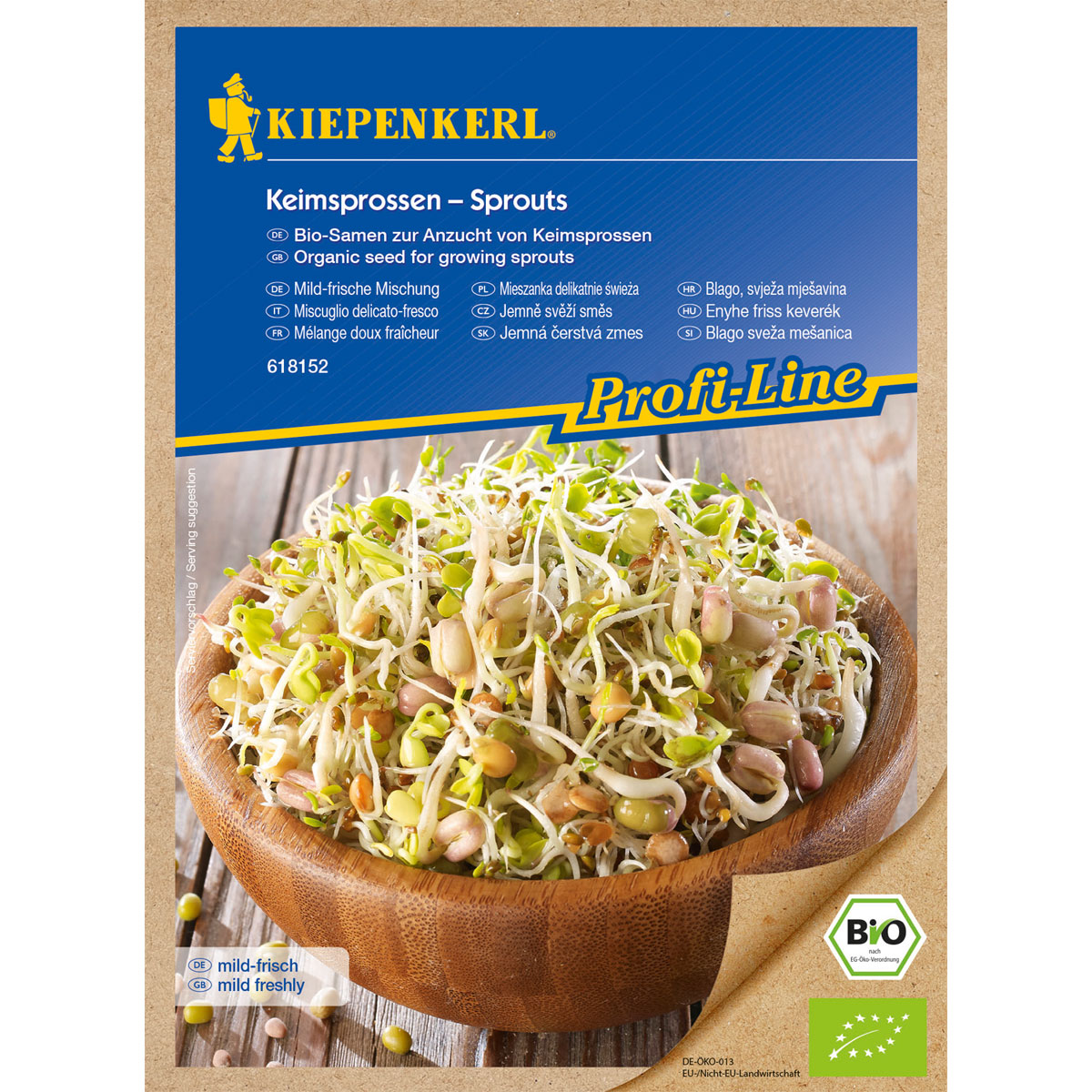 Kiepenkerl Keimsprossen Milde Frühlingsmischung Bio