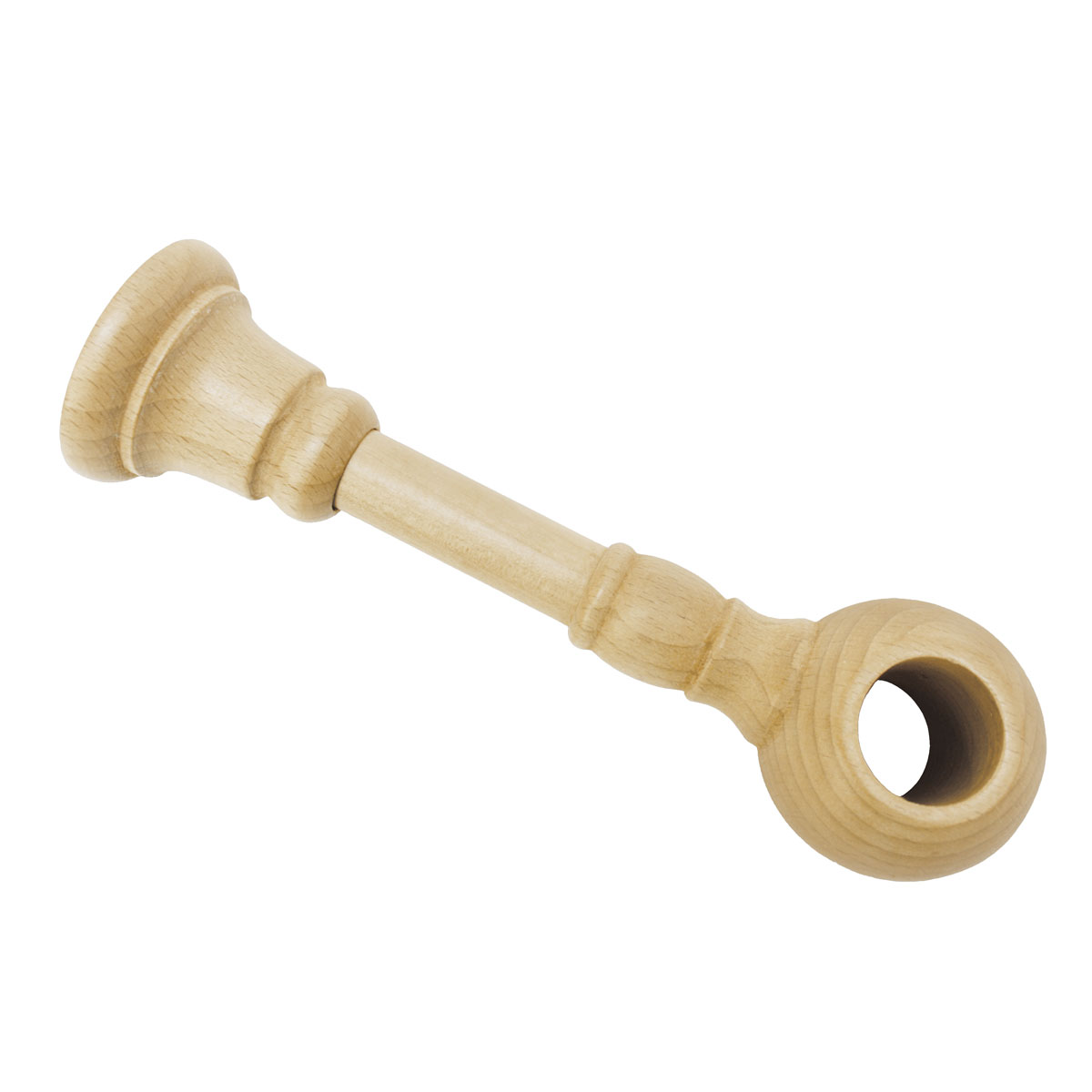 Gardinia Wandträger Country für Durchmesser 25 mm geschlossen buche