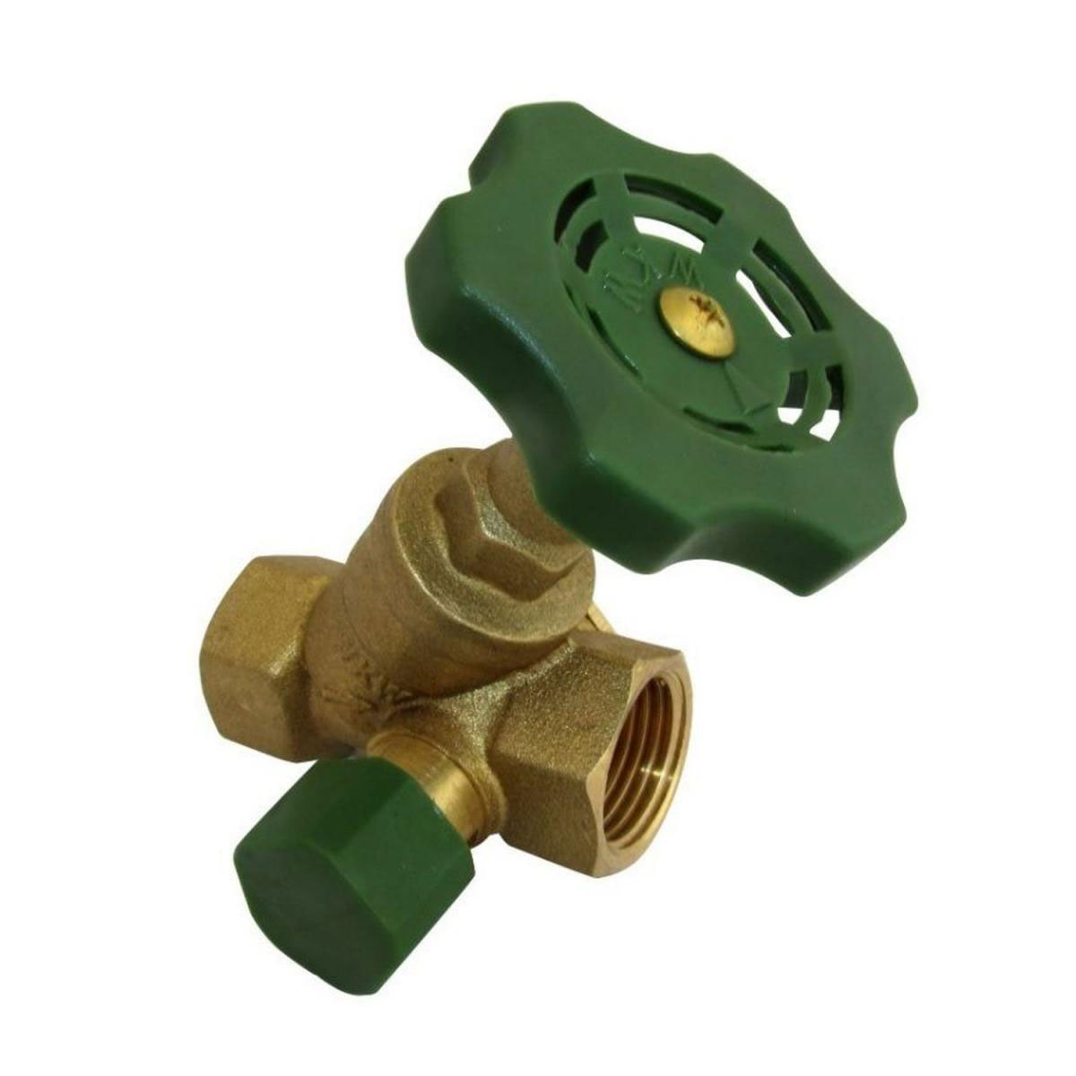 Kirchhoff Schrägsitzventil mit Entleerung 1"