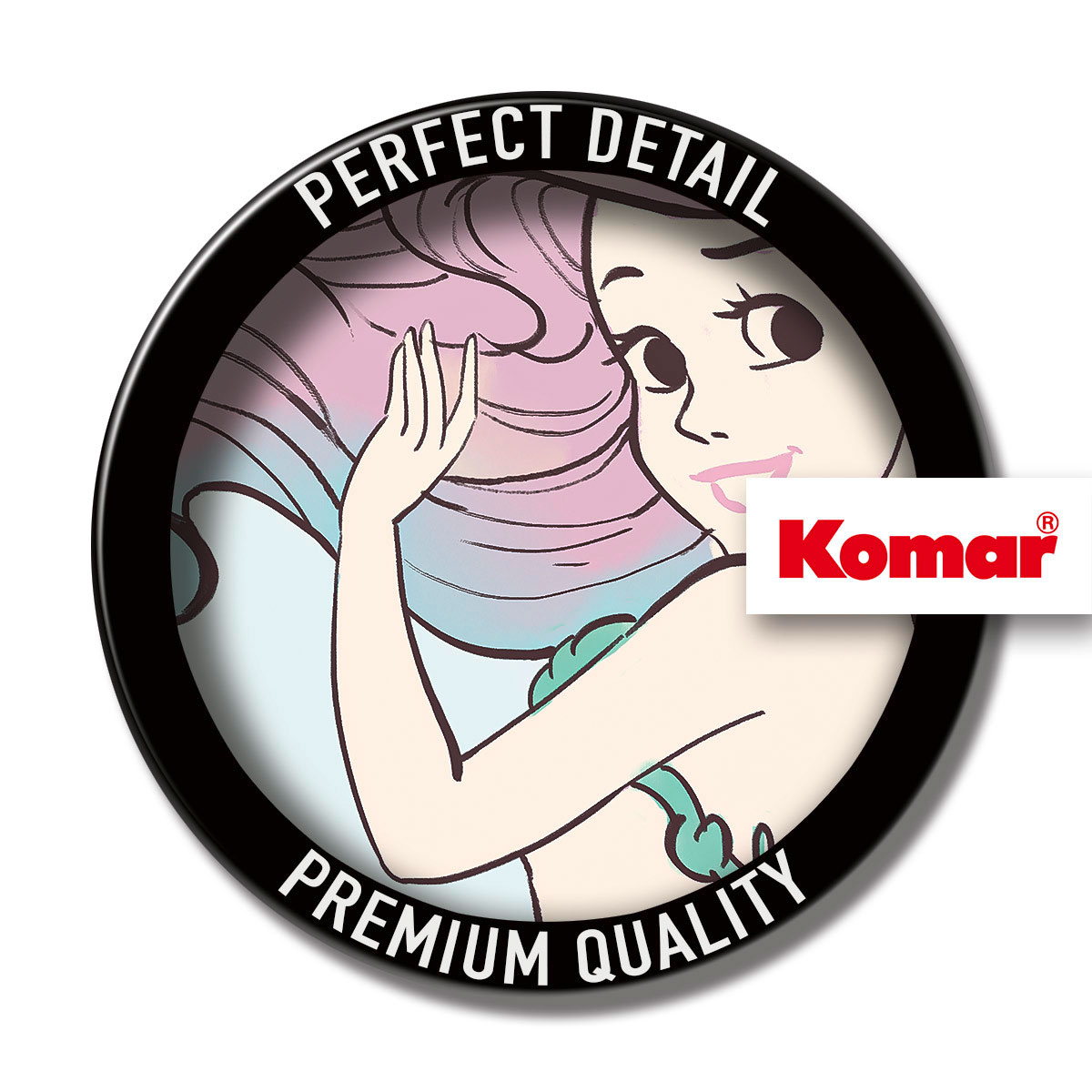 Komar  Wandbild Ariel Aquarell 50x70 cm Bild 11