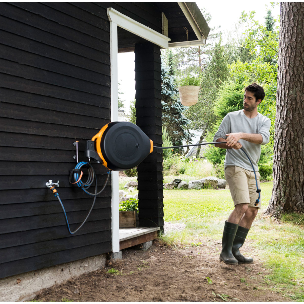 Fiskars Wandhalterung für Waterwheel XL Bild 2