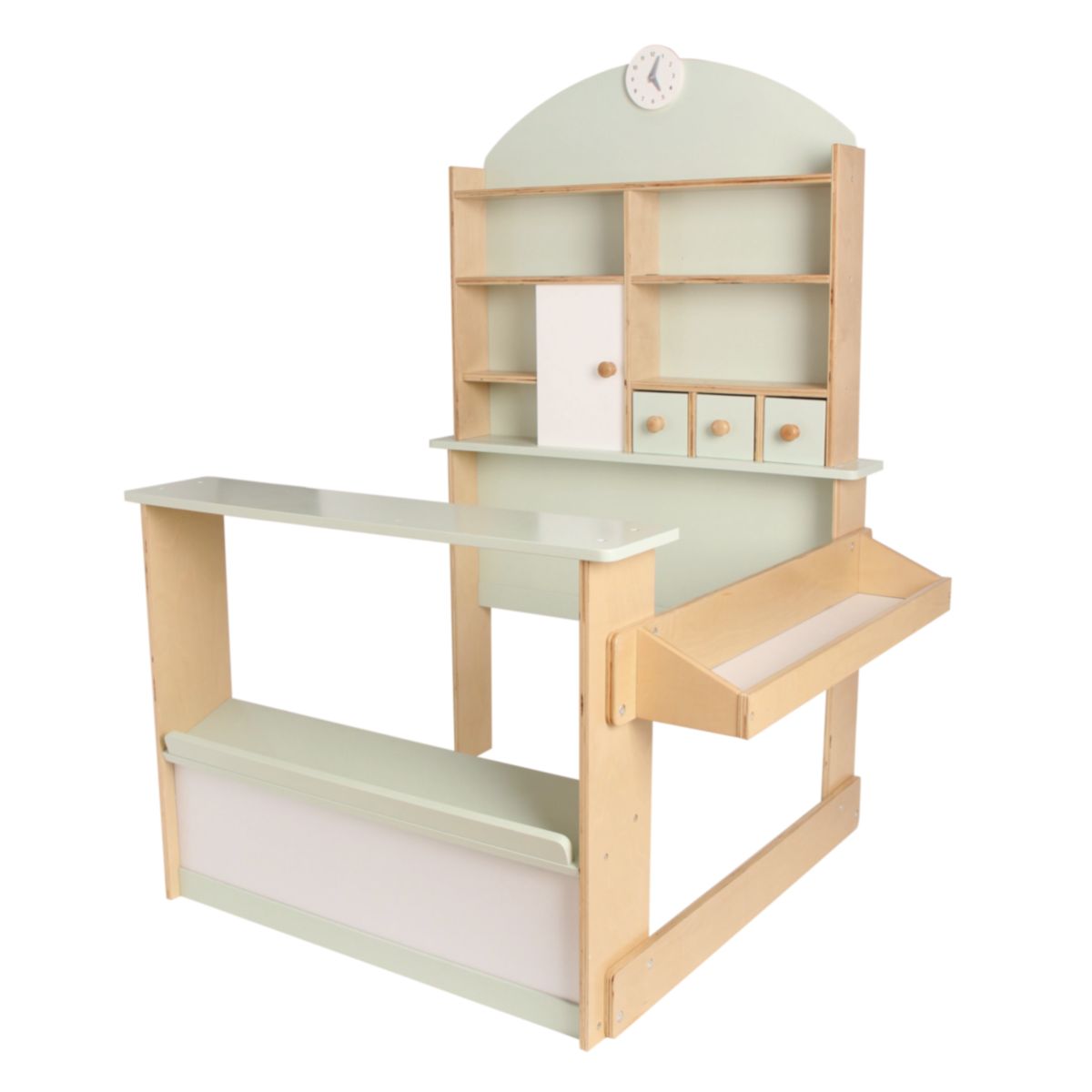 Coemo Kaufladen Lilly mintgrün/weiß