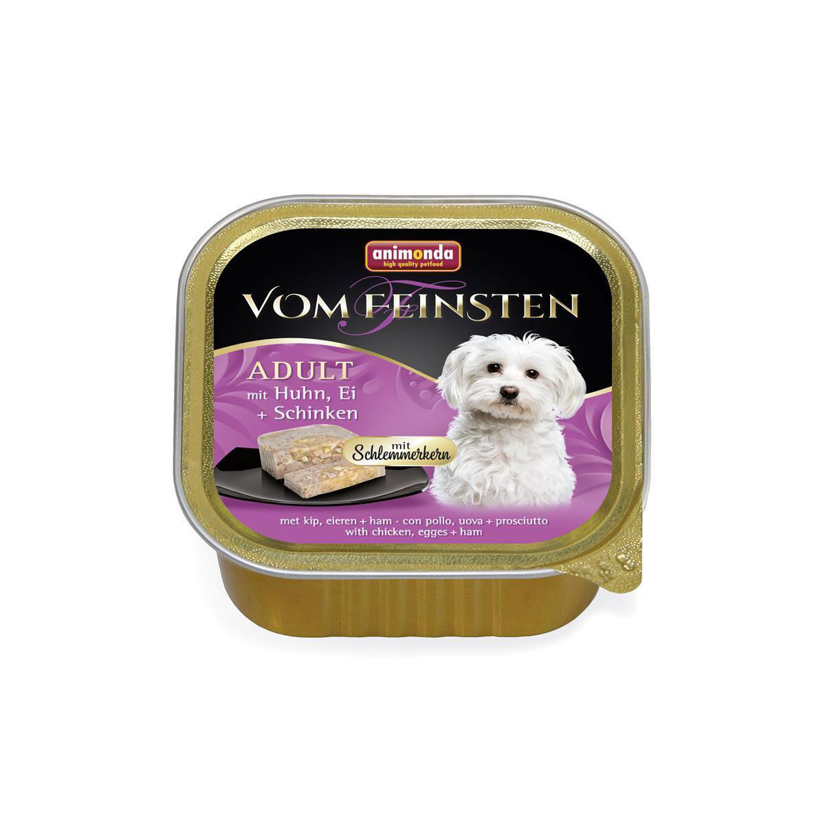 Schlemmerkern mit Huhn Ei und Schinken 150g