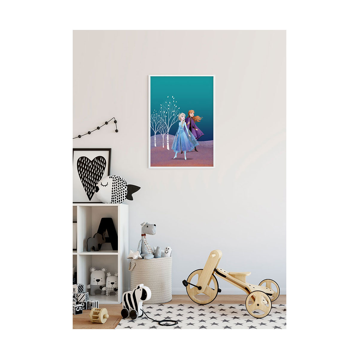 Komar  Wandbild Frozen Sisters 40x50 cm Bild 4