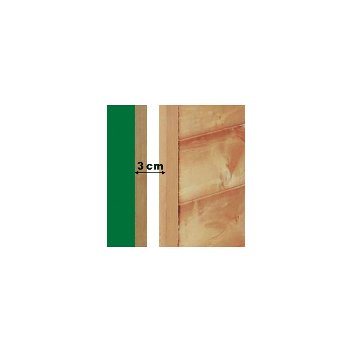 Hundehütte 4-Seasons 100 x 83 x 94 cm braun Bild 3