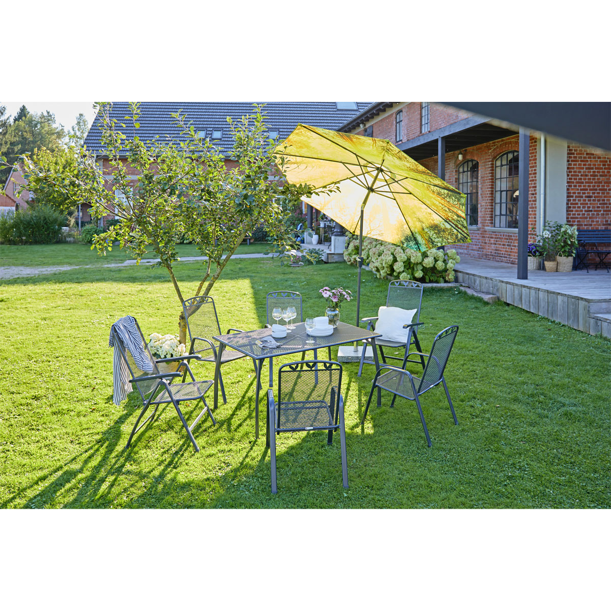 Greemotion Testrut Gartentisch Toulouse ca 140 x 72 x 90 cm Bild 4