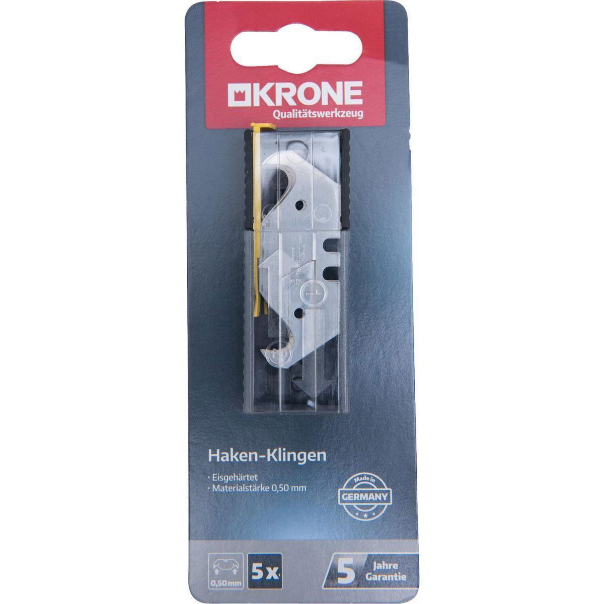 Krone Haken-Klingen 0,50 mm 5 Stück Bild 1