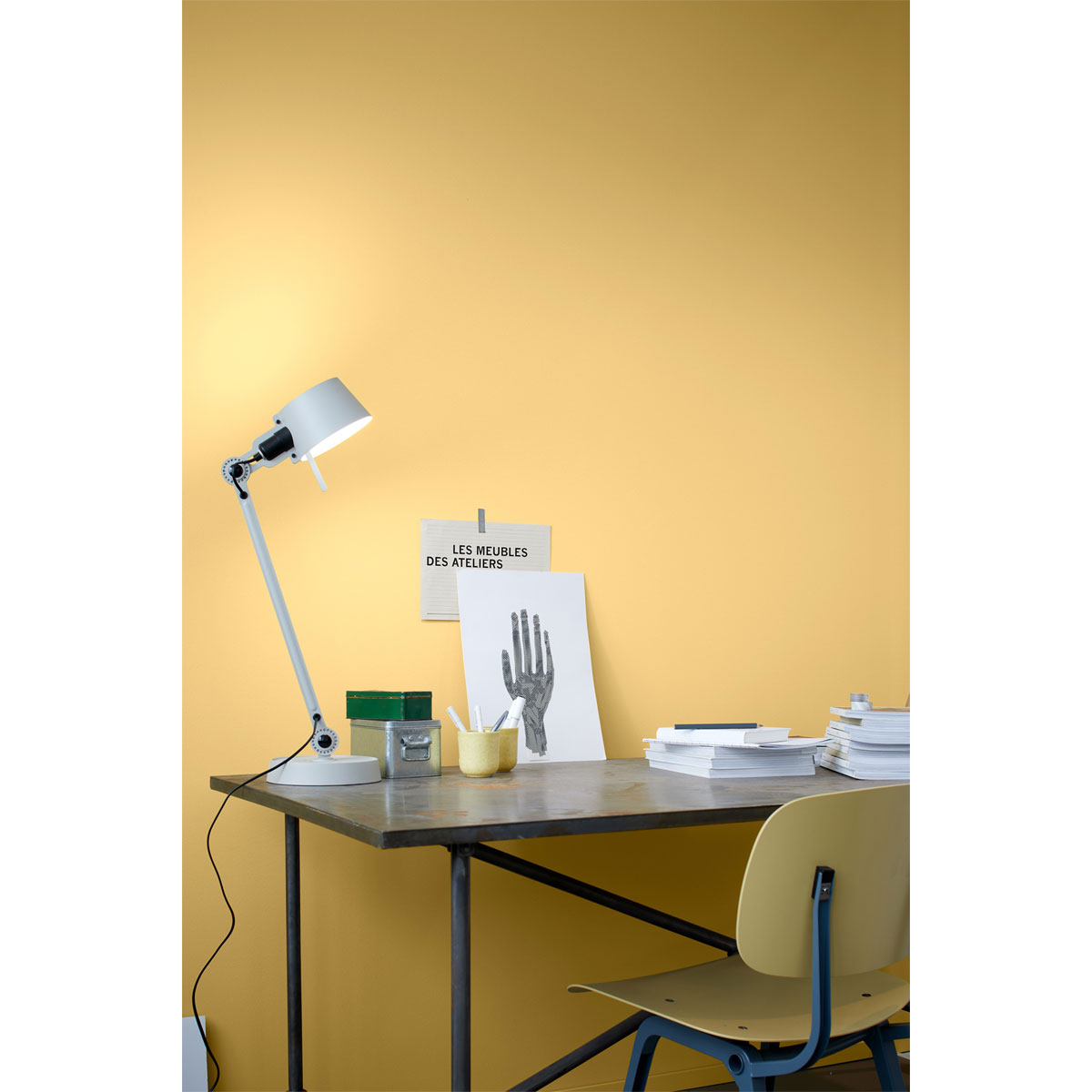 Alpina Innenfarbe pure farben 2,5 L Hafergelb matt Bild 3