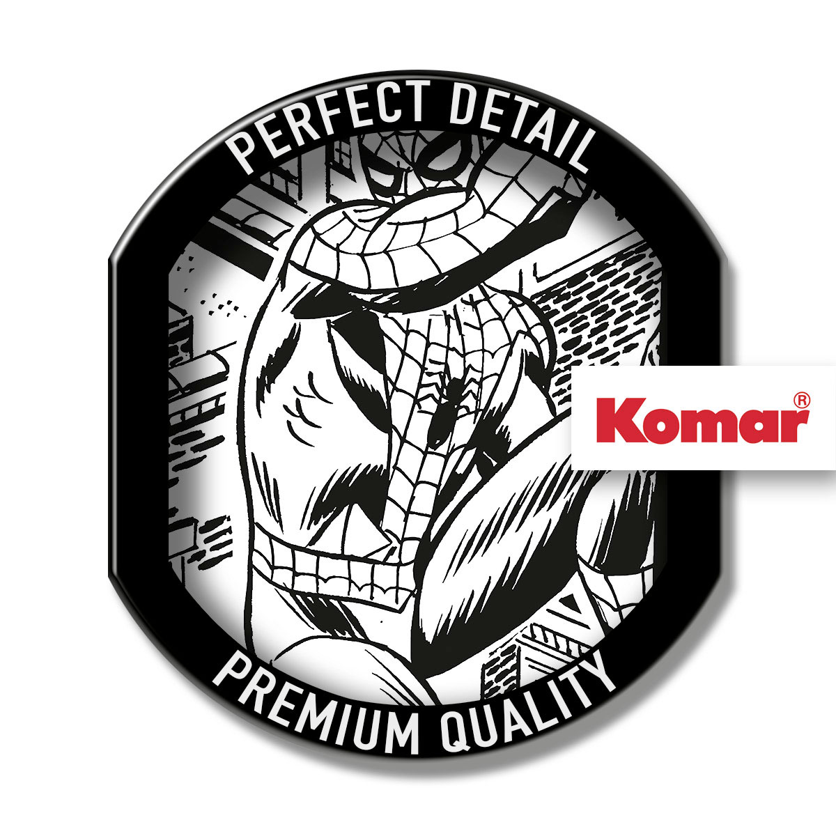 Komar  Vlies Fototapete Spider-Man Classic Climb 100x200 cm Bild 3