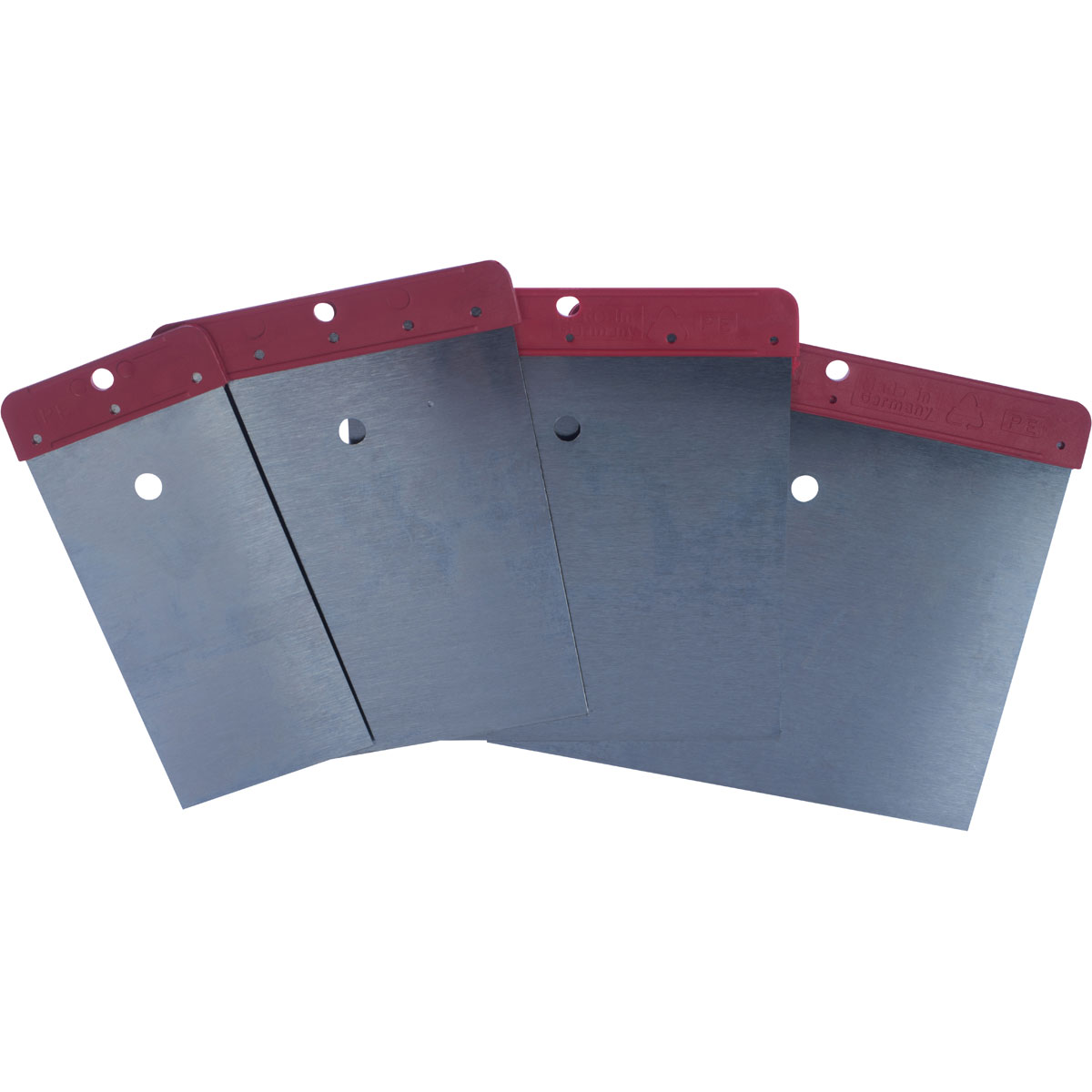 Krone  Japan-Spachtel-Satz Metall 4 teilig