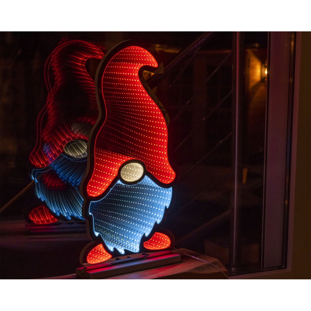 LED Weihnachtswichtel m. Infinity Effekt163 SMD LED Bild 2