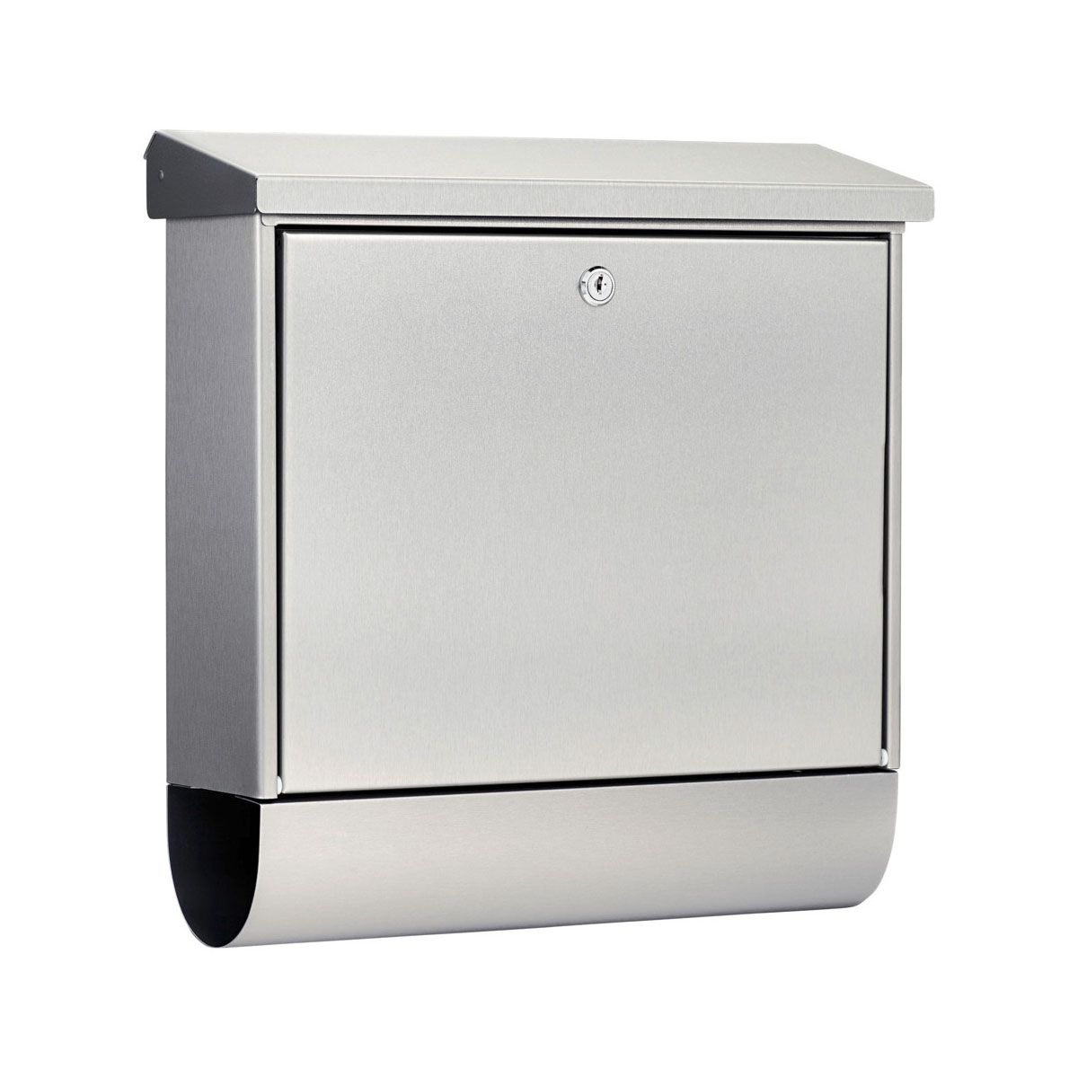 Burg Wächter Briefkasten Inoxstar 4710 mit Zeitungsfach silber Bild 2