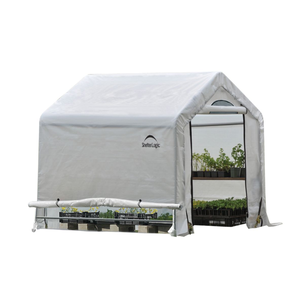 ShelterLogic Gewächshaus 3,24 m² 180x180x180cm