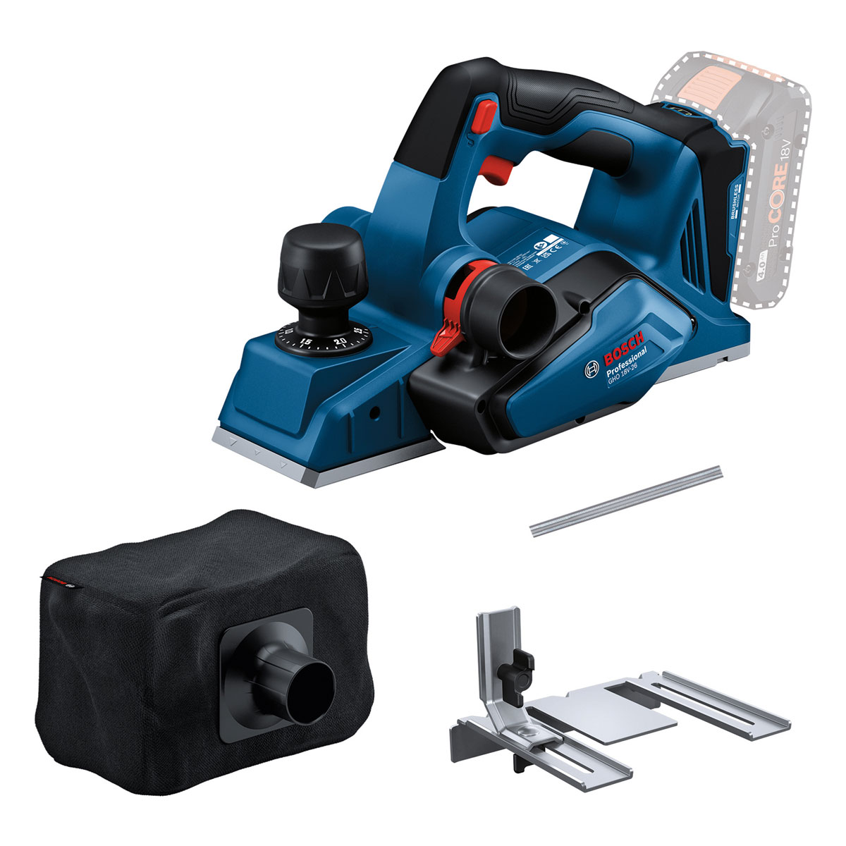 Bosch Professional Akku Hobel GHO 18V-26