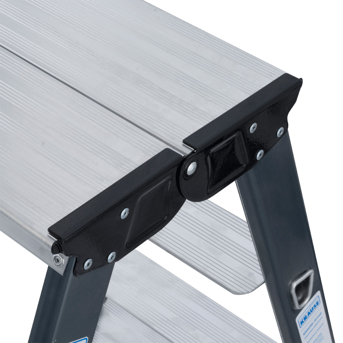 Krause SEPRO D STUFEN-DOPPELLEITER ELOXIERT 2 x 6 STUFEN Bild 4