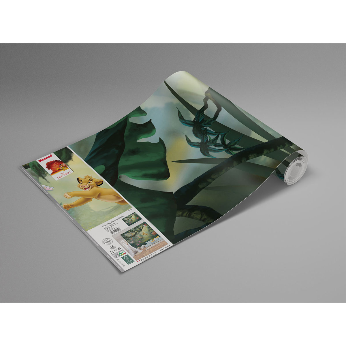 Komar  Vlies Fototapete Lion King Hakuna Matata 350x280 cm Bild 4