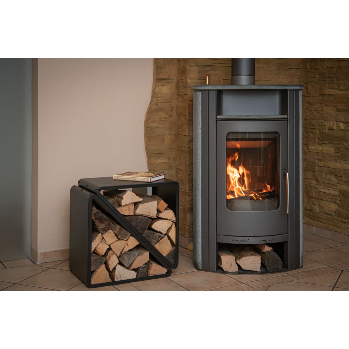 Westmann Kaminholzregal Kanto 36x57x56 cm Bild 9