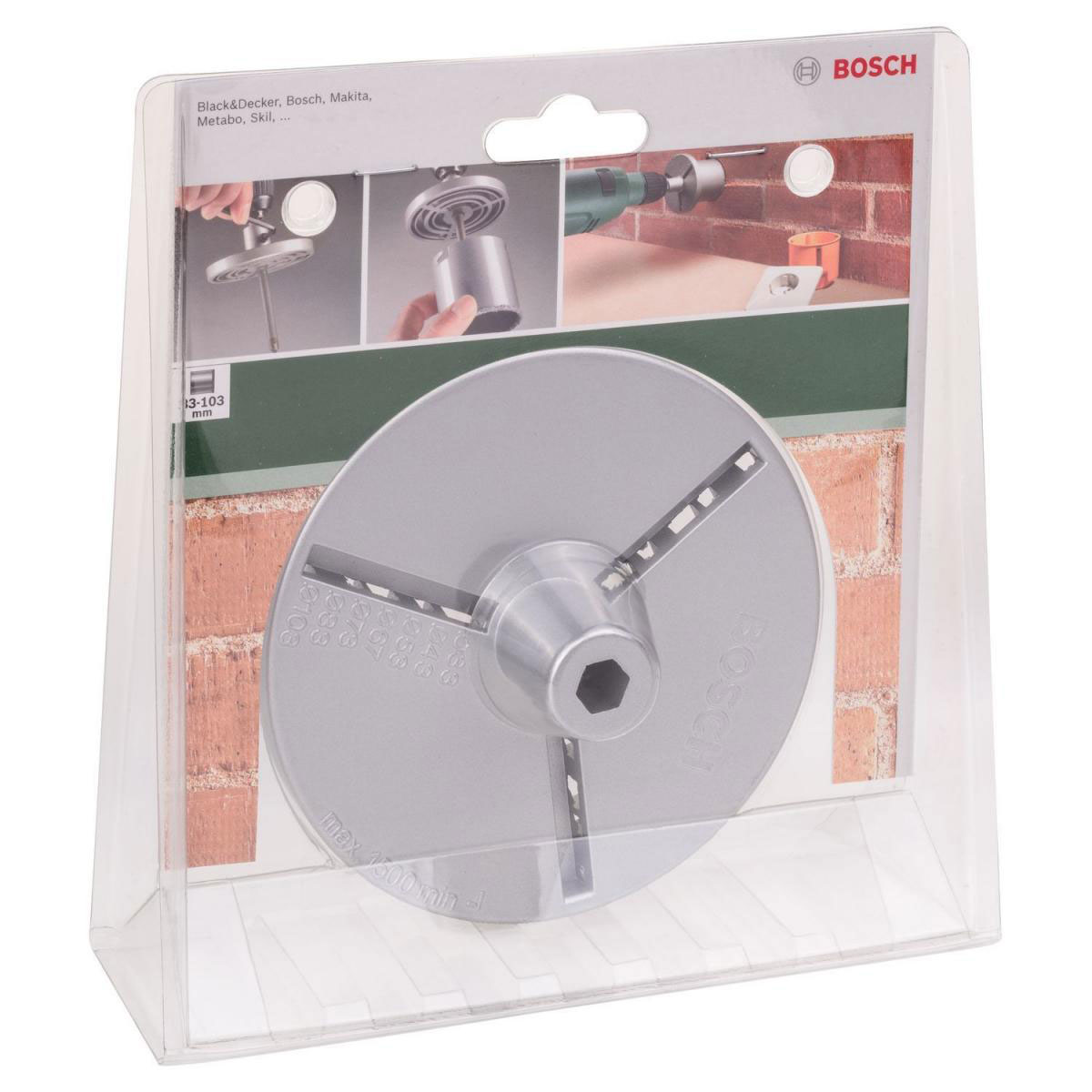 Bosch  DIY Aufnahmeflansch für HM 33-103 mm Bild 2