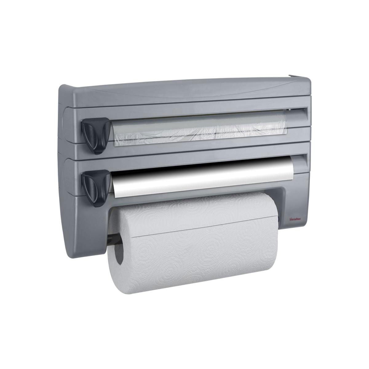 Metaltex Küchenrollenspender Roll n Roll silber