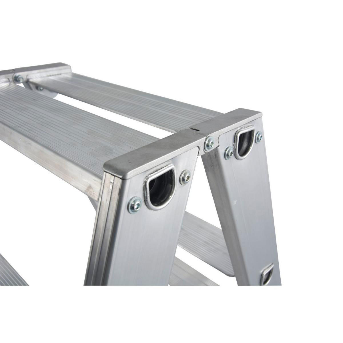 Krause Stufen-Doppelleiter Stabilo 2 x 8 Stufen Bild 2