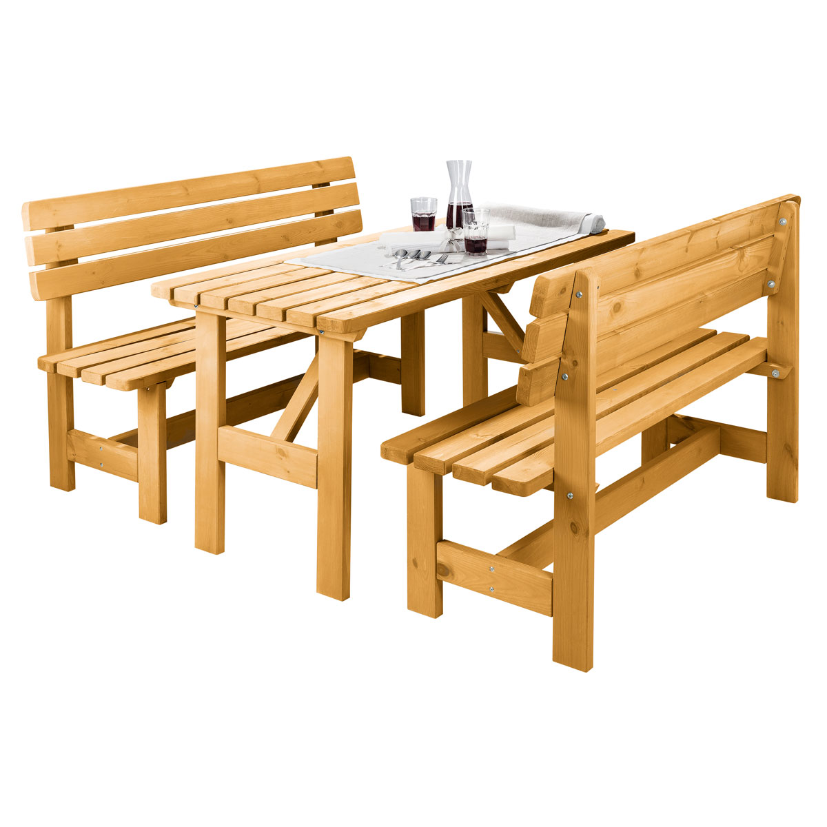 Wilk Gartengarnitur „Robusto“, honig Bild 2