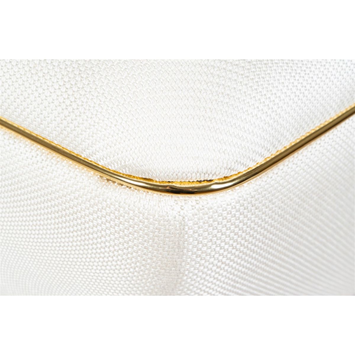 Kayoom Hocker Contessa 145 Elfenbein / Gold Bild 4