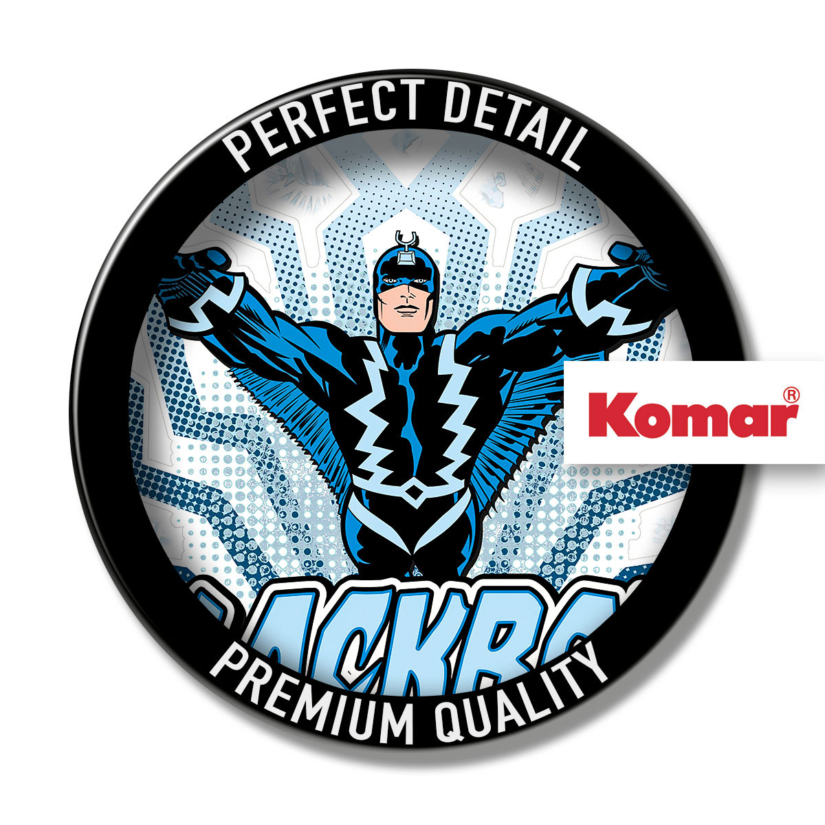 Komar  Wandtattoo Blackbolt Comic Classic 50x70 cm Bild 3