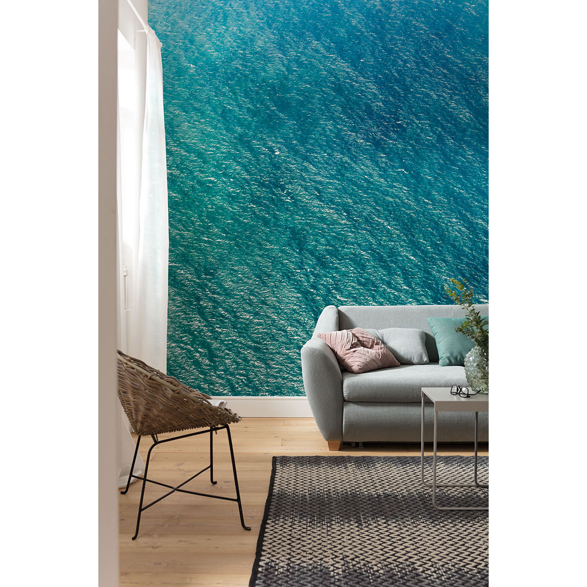 Komar  Vlies Fototapete Blaupause 400x250 cm