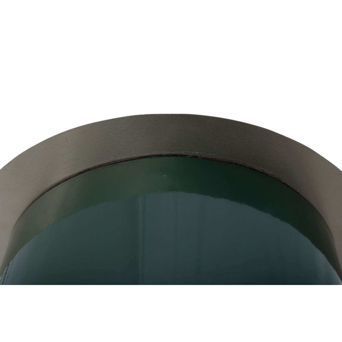 Bodenkerzenständer Art Deco 185 dunkelgrün silber Bild 3