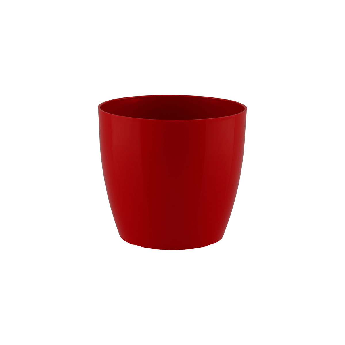 Pflanztopf San Remo rund 0,3 L dunkelrot