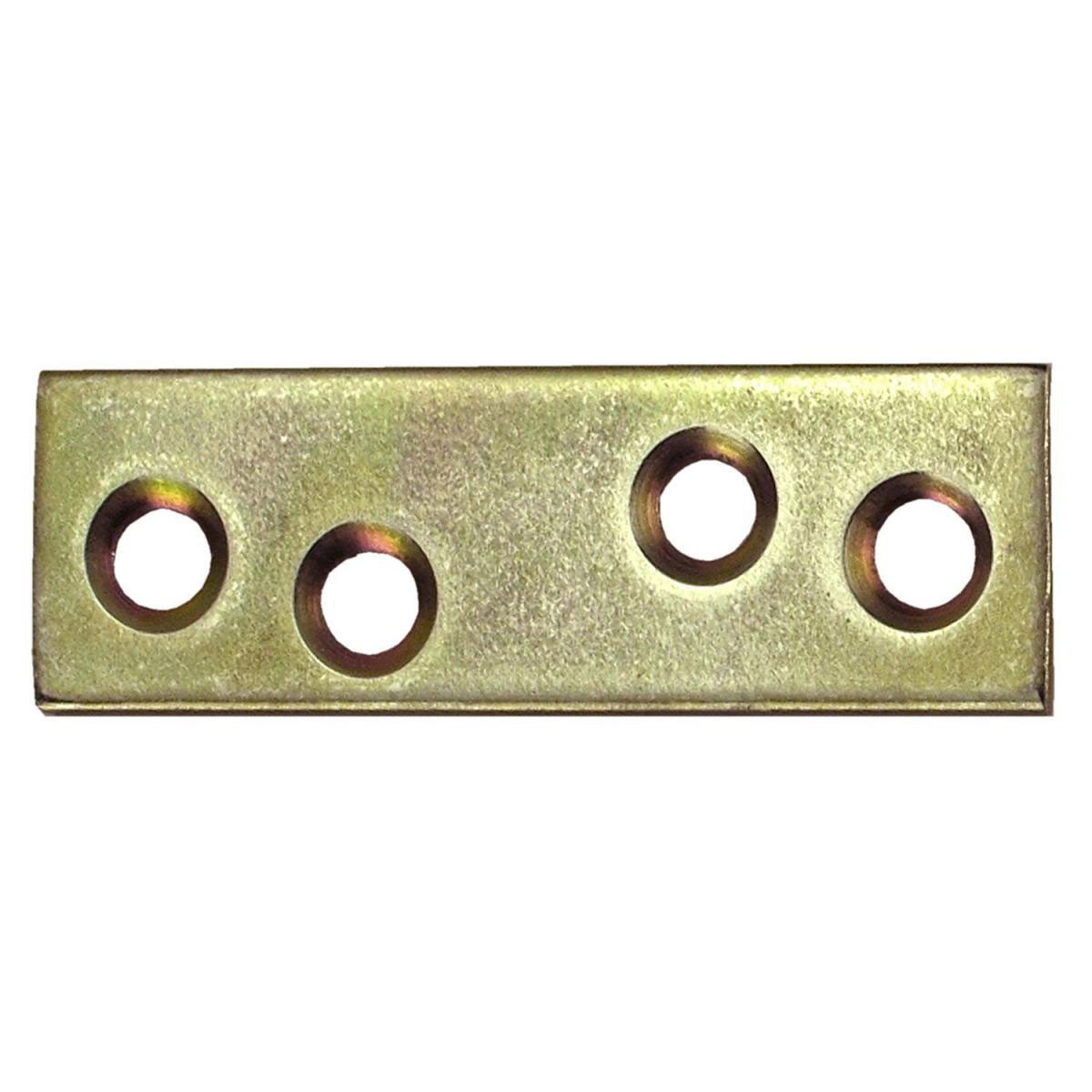 Connex Verbindungsblech 8 x 1,5 cm gelb verzinkt