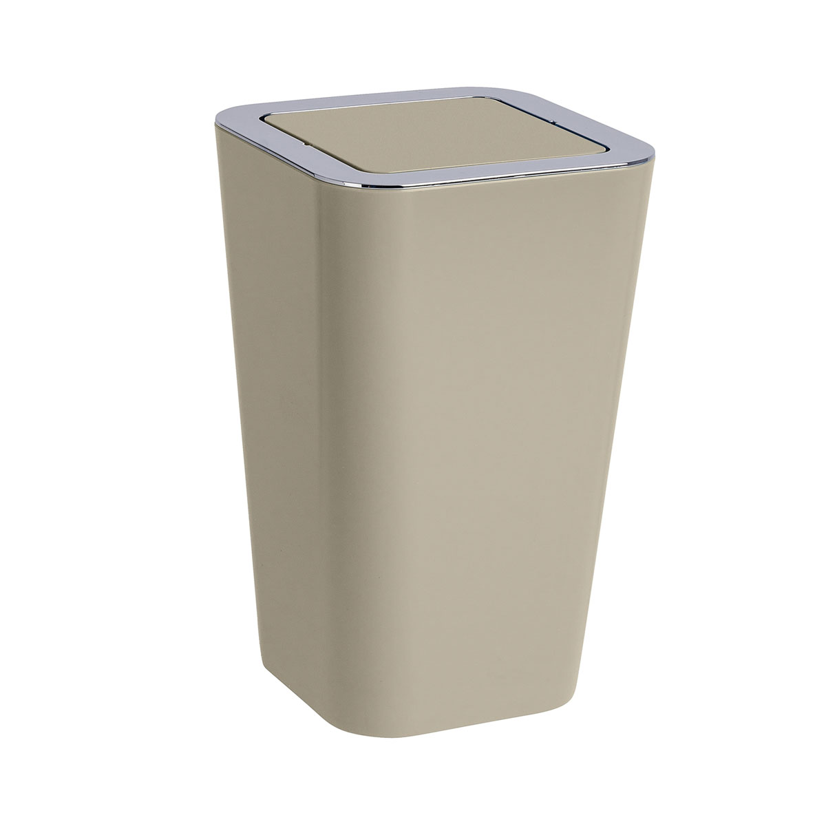 Wenko  Schwingdeckeleimer Candy Taupe 6 L