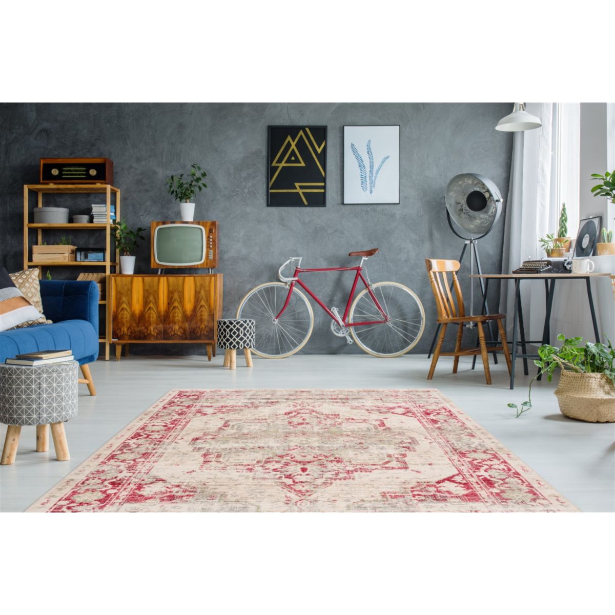 Fransenteppich „Baroque 100“, multi Bild 5