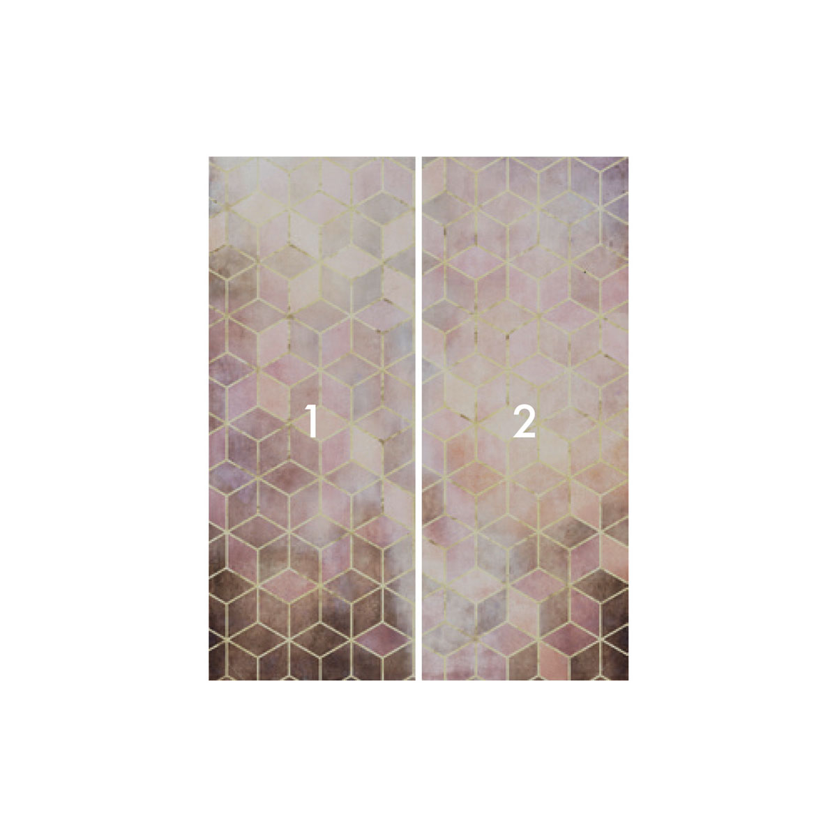 Komar  Vlies Fototapete Mosaik Rosso 200x250 cm Bild 3