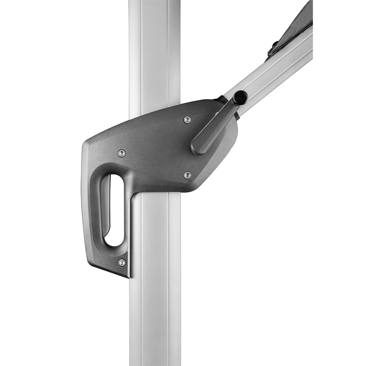 Schneider Schirme Sonnenschirm Monaco 300 x 300 cm granitgrau Bild 8