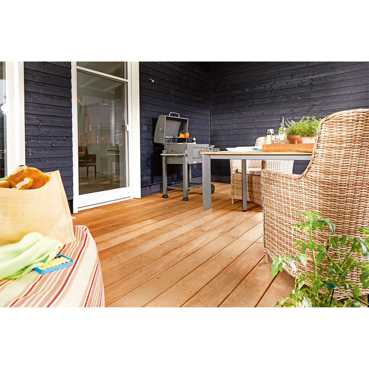 Osmo Terrassendiele Garapa 213 x 14,5 x 2,5 cm Bild 2