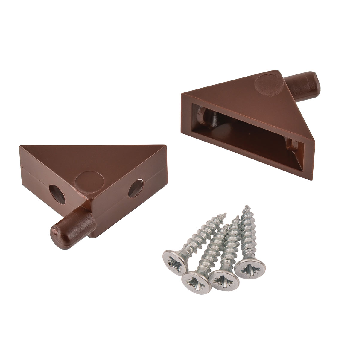 Suki Bodenträger Kunststoff Durchmesser 0,5 x 0,8 cm braun 8 Stück Bild 3