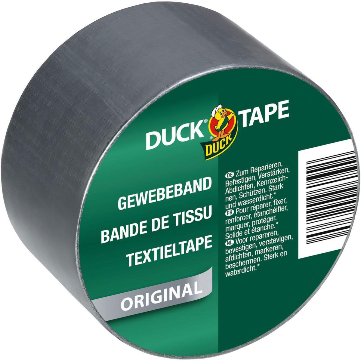 Duck Tape Original 50 mm x 5 m Silber