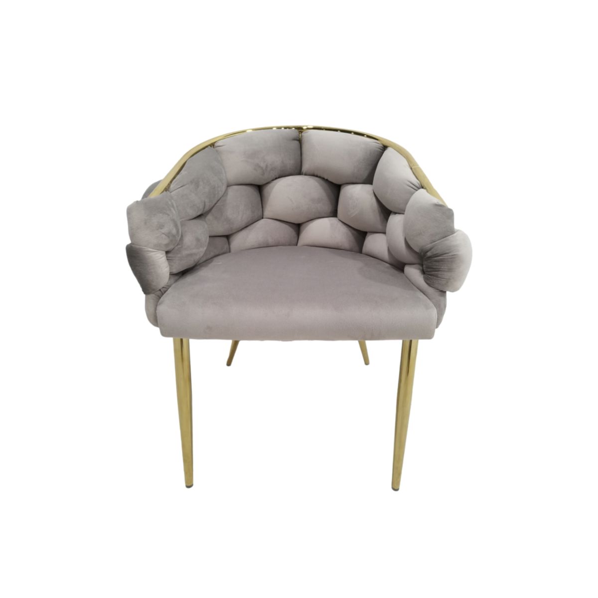 Stuhl Grace 125 2er-Set Braun gold Bild 2