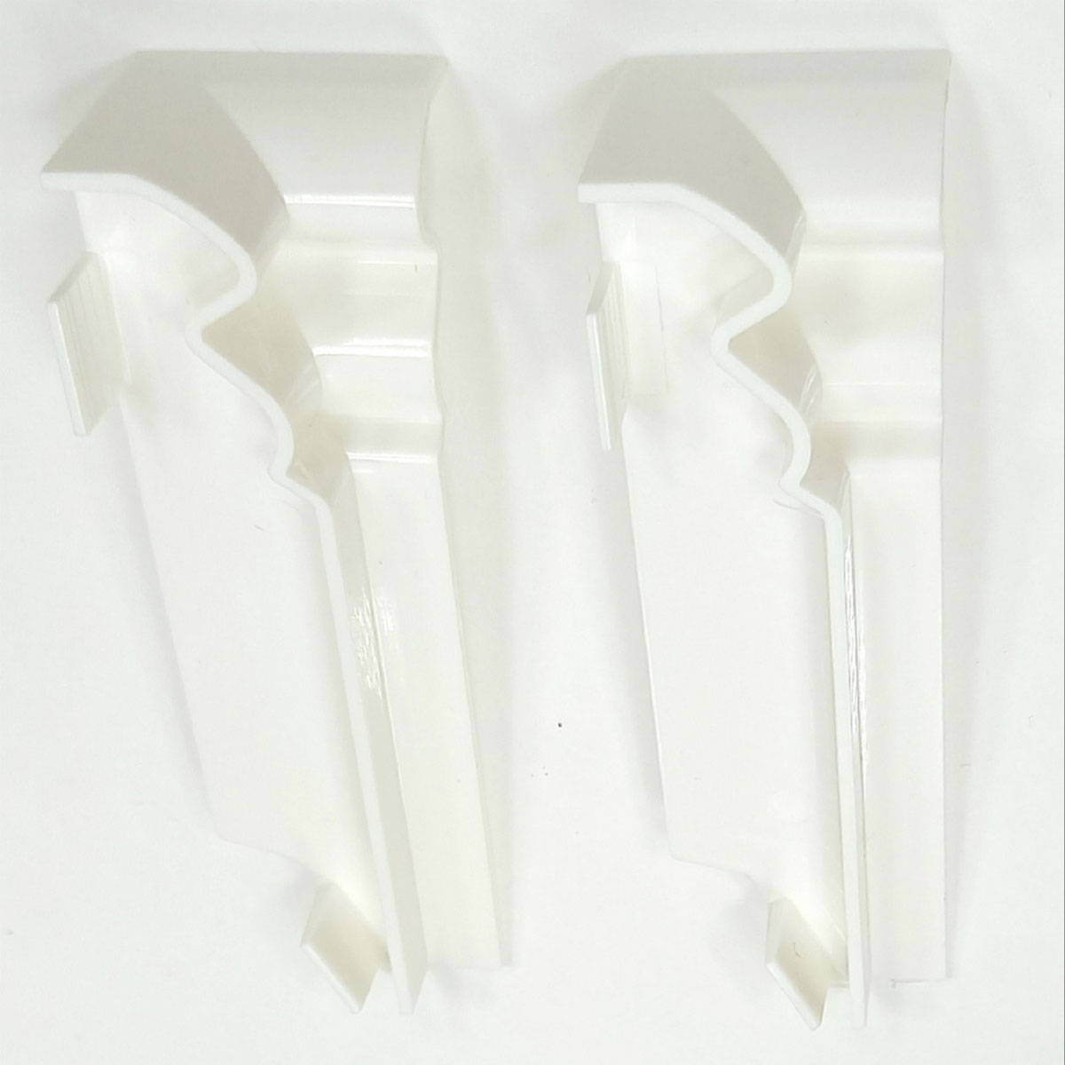 Innenecke Hamburg weiß 2,5 x 2,5 x 8 cm